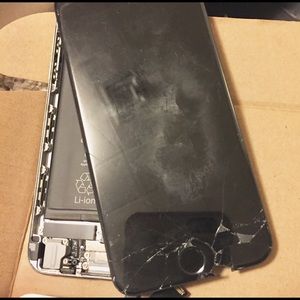 iPhone 6 w/ replacement screen and tools